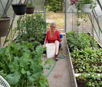 Bigger is Better...glad we went for the larger size greenhouse
