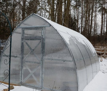 I love to go in the greenhouse when it is cold outside