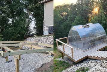Slope Solutions: How to Install a Greenhouse on Uneven Terrain