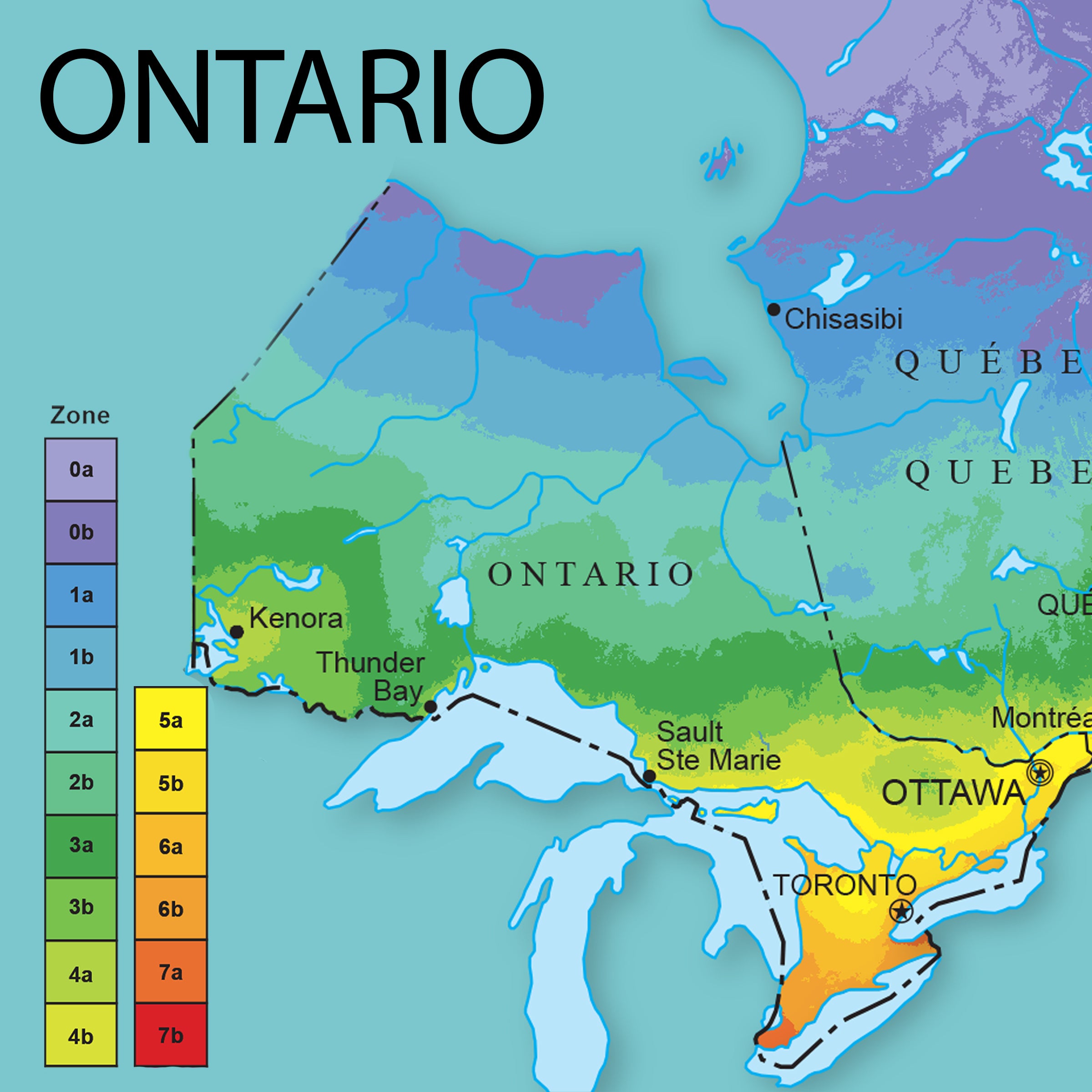 Ontario Planting Zones