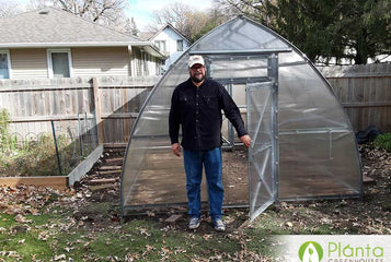 Ann's First Greenhouse