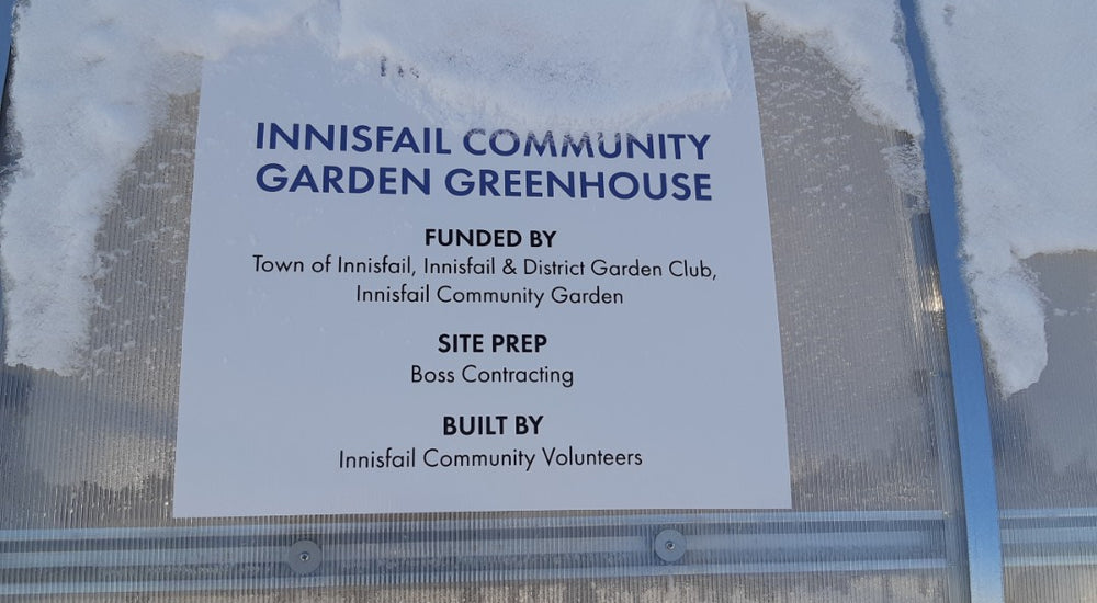 It is a Community Greenhouse Project!