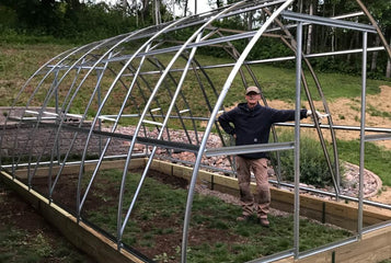 You’re rewarded with a nice-looking and sturdy greenhouse