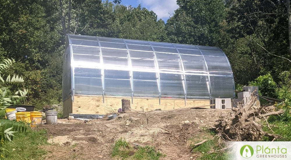 This greenhouse is a very ruggedly built and well designed