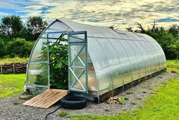 How to Install Tie-Down Straps on Our Sungrow 32 Greenhouse