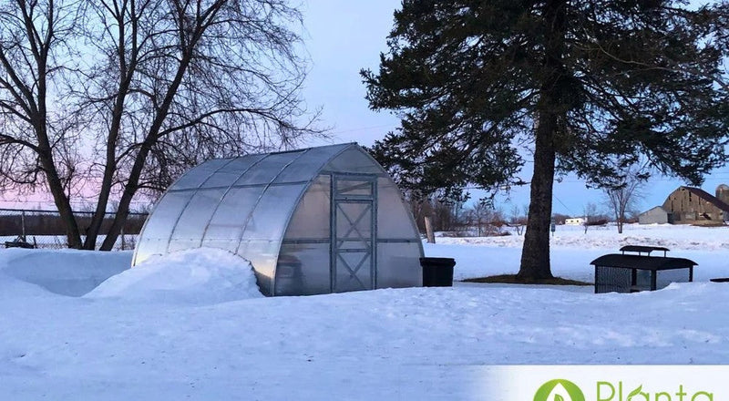 Planta greenhouse withstanding a heavy snow