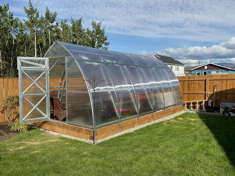 Greenhouse ready for autumn