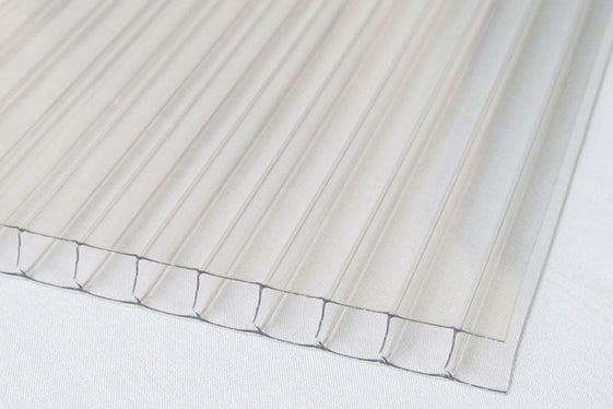 Double paroi - Transparent 10 mm - Thermoclear - Plaques de polycarbonate