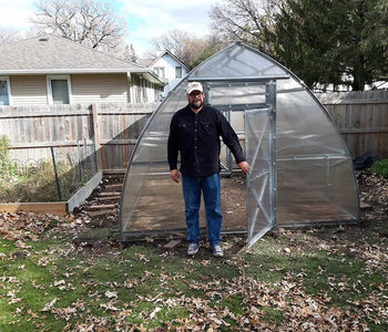 Ann's First Greenhouse