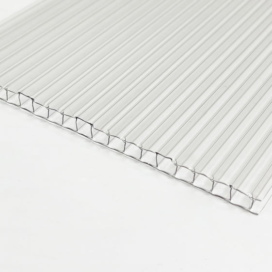 Twin Wall - Clear 6mm - Thermoclear - Polycarbonate Sheets