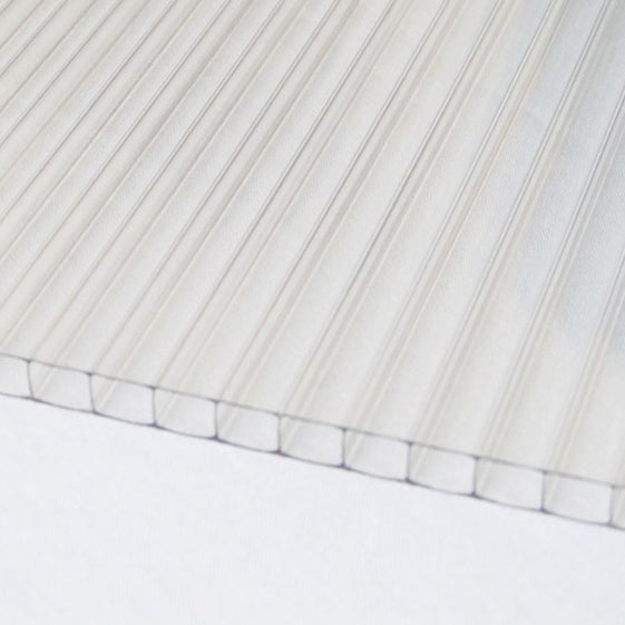 Twin Wall - Clear 6mm - Polycarbonate Sheets