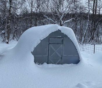 You’re rewarded with a nice-looking and sturdy greenhouse