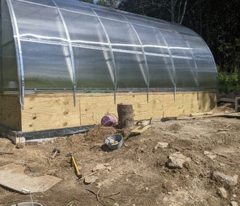 This greenhouse is a very ruggedly built and well designed