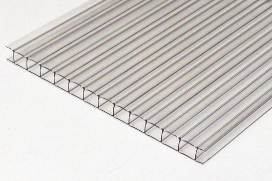 8mm Twin Wall THERMOCLEAR™ 15 Polycarbonate Panel - Clear