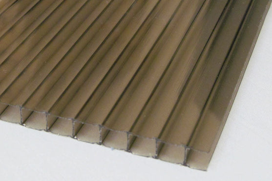 Twin Wall - Bronze (Smoke) 8mm - Polycarbonate Sheets