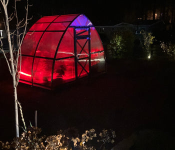 Strong and Compact Sungrow Greenhouse Built for Harsh Winters