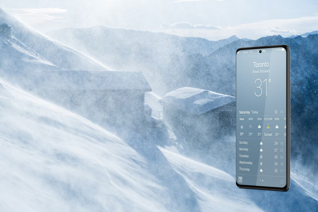 Monitor weather conditions
