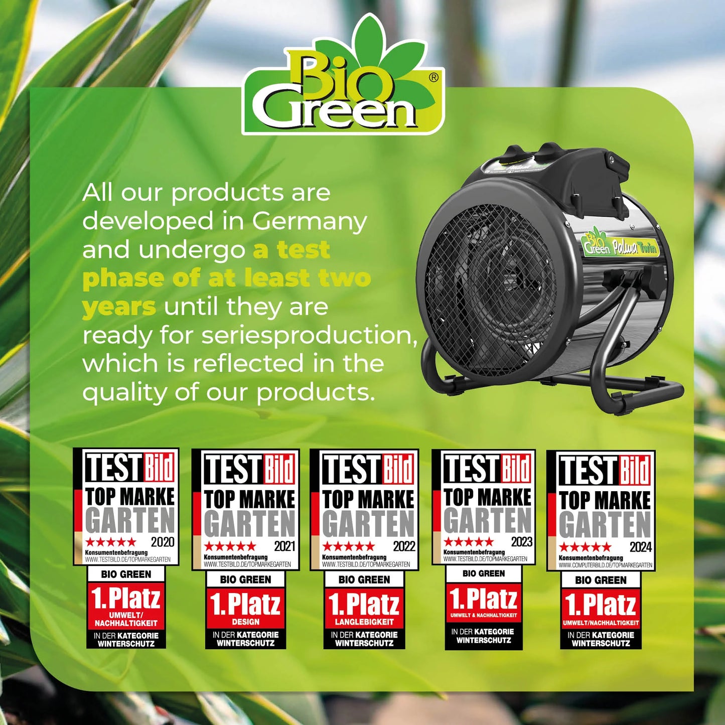 Details about Electric Greenhouse Heater & Fan PALMA with Digital Thermostat.