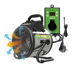 Electric Greenhouse Heater & Fan PALMA with Digital Thermostat - Planta Greenhouses