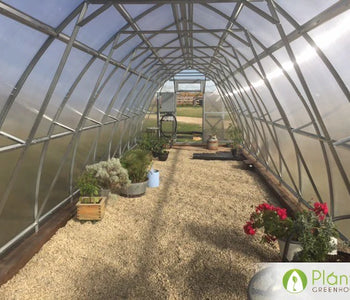 This 32' Sungrow model is exactly what we were looking for in a greenhouse