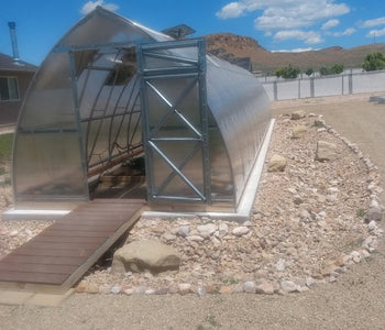 Roomy Greenhouse for Ground Planting