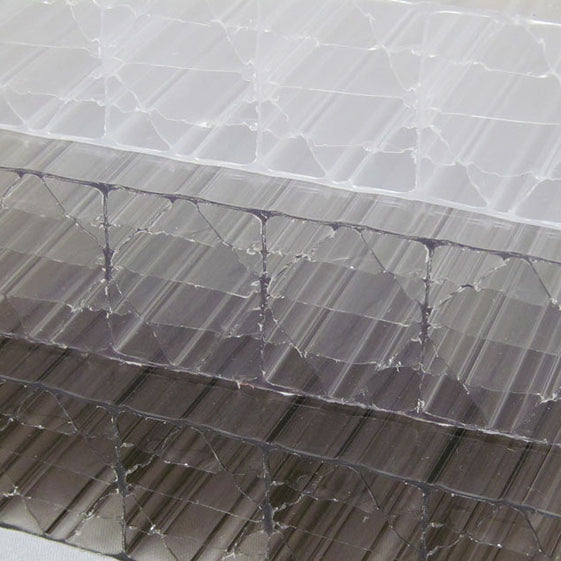 5 parois - Opale 25 mm - Plaques de polycarbonate