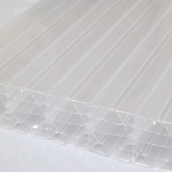 5 parois - Opale 25 mm - Plaques de polycarbonate