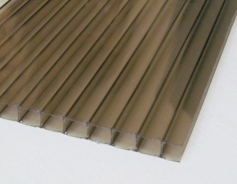 Twin Wall - Bronze (Smoke) 8mm - Polycarbonate Sheets